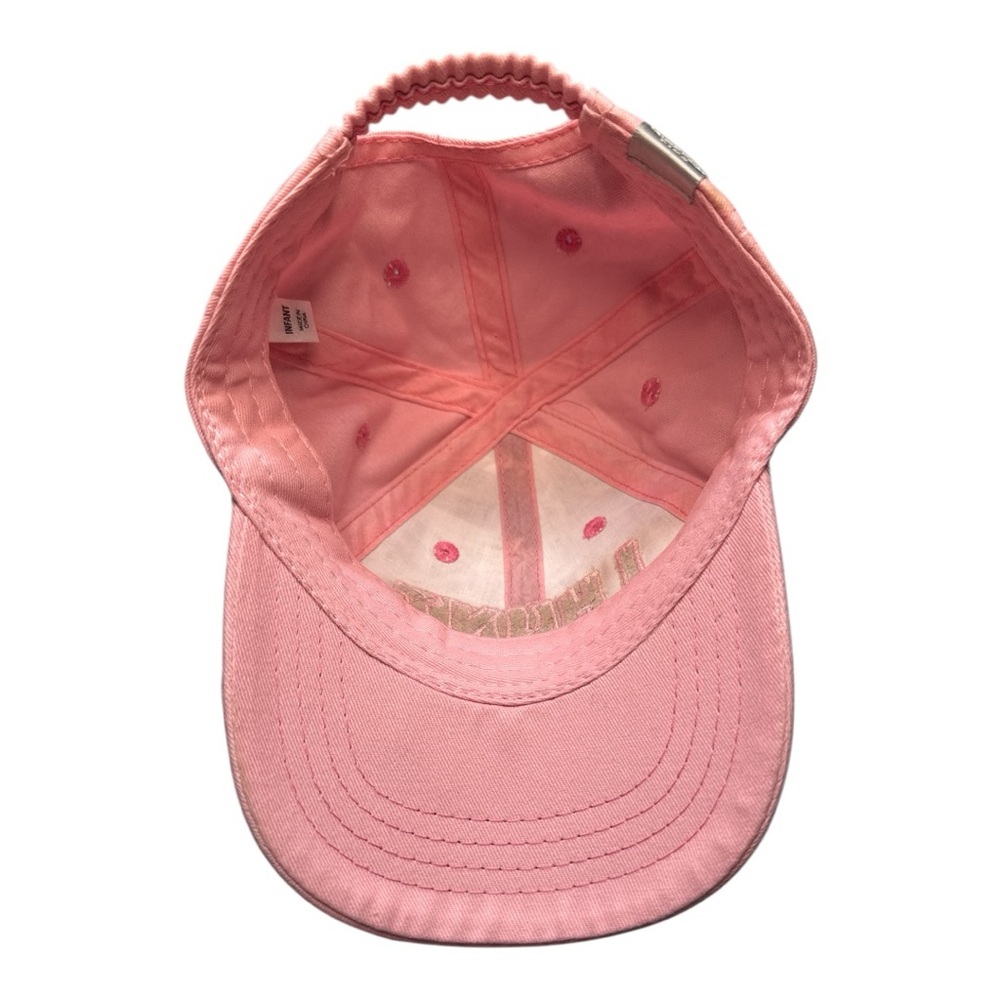 Pink and Camouflage 'I Hunt for Hugs' Cap- infant size - Picture 3 of 6